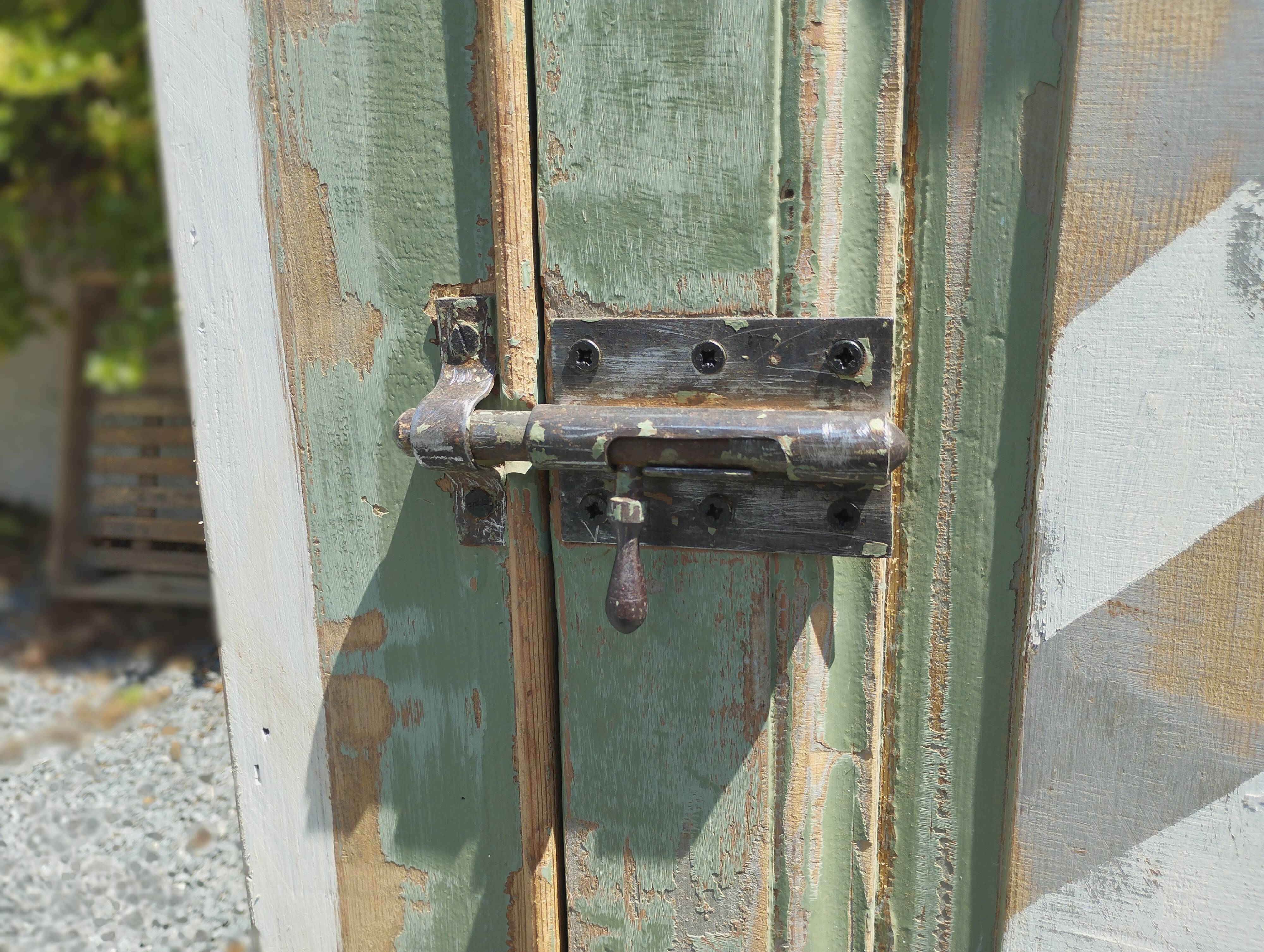 Large vintage olive green jam maker