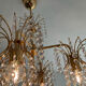 Crystal tassel chandelier from the 60s and 70s