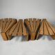 Set of 4 brutalist side tables by Radboud Dittmann, Dittmann & Co. 1970