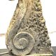 Large Travertine and Stone Table Lamp, 1970s