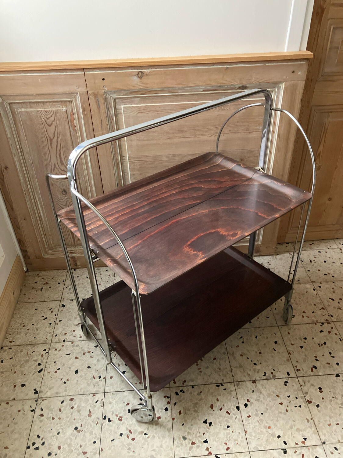 Table rouleau pliante 