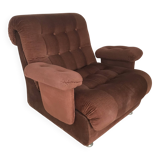 Vintage corduroy armchair 1970s
