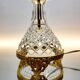 Val Saint Lambert kristallen tafellamp – vintage ananasvorm 1960-1970