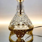Val Saint Lambert kristallen tafellamp – vintage ananasvorm 1960-1970