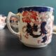 Antique Adderley & Co Lisbon pattern bon china set of 6 tea cups