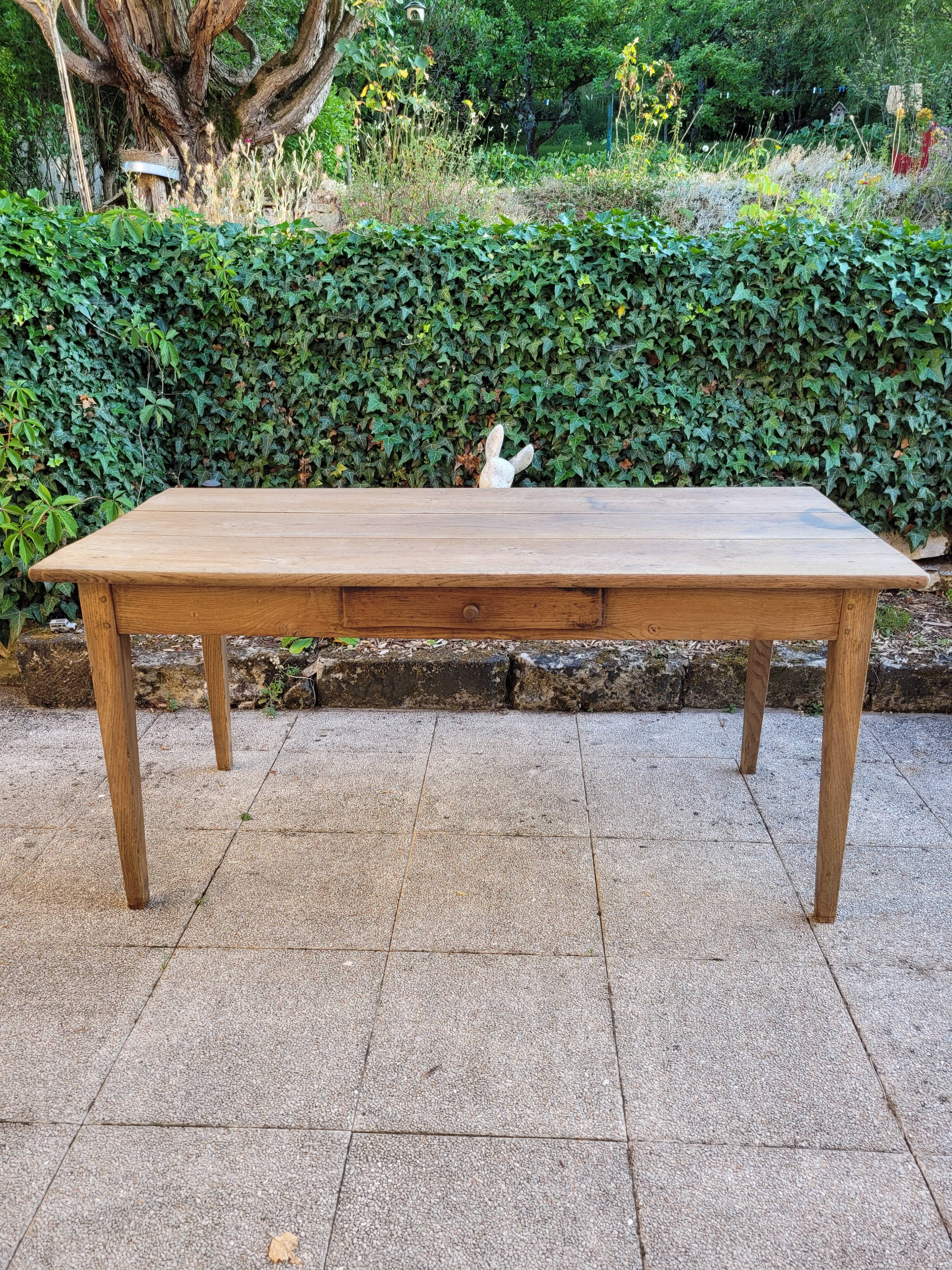 Old farmhouse table