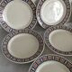 8 Badonviller dessert plates, Robinson series