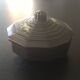 Vintage porcelain decagonal box