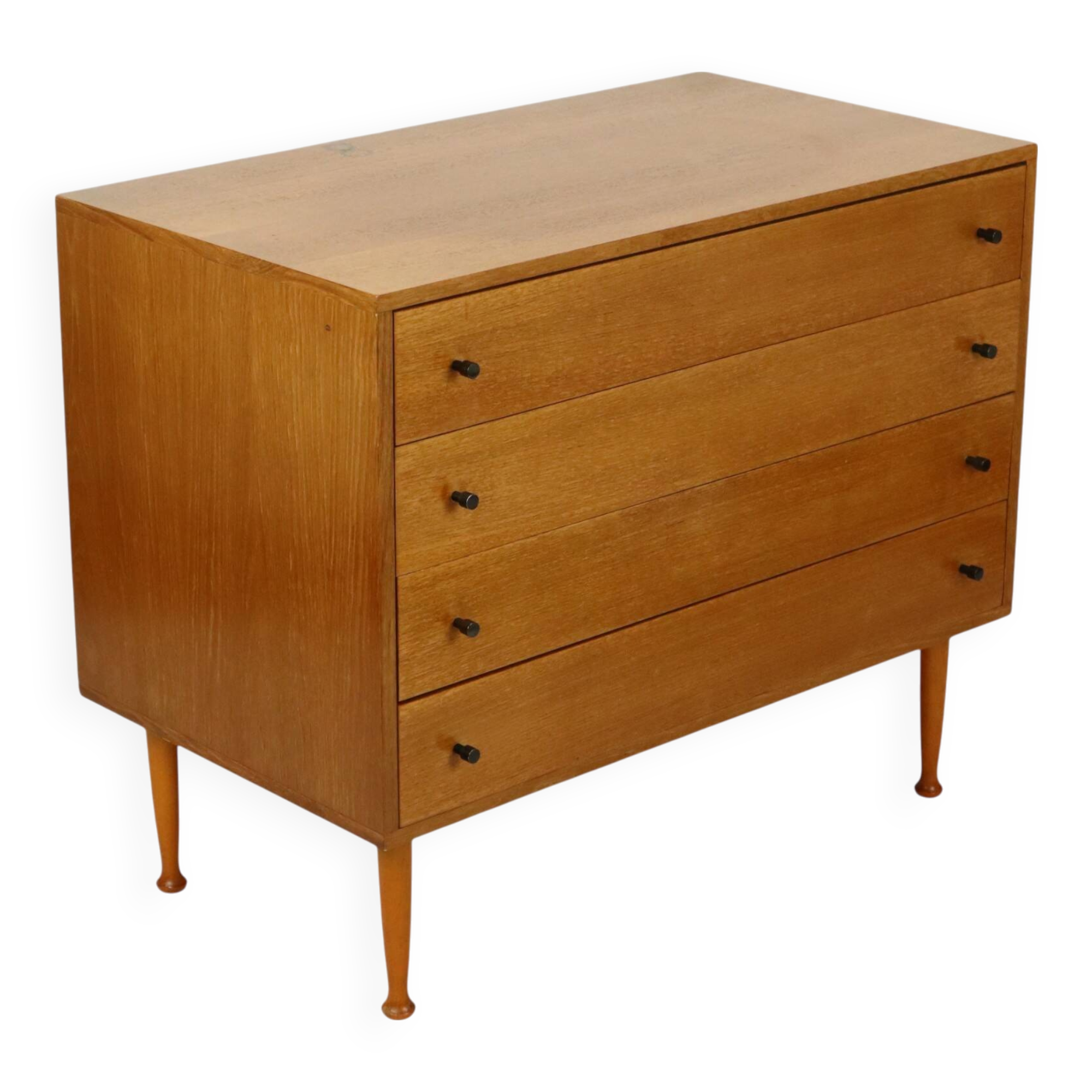 Scandinavian style 4-drawer chest of drawers, 1960s