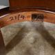 Set of 4 Gondola Chairs in Mahogany, Restoration period – Part 1, 19th century