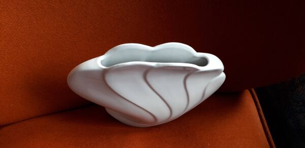 Vase vintage en porcelaine allemande de Seltmann Weiden