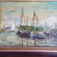 Marine landscape painting