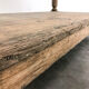 Antique bleeched oak drapers table 19th century