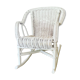 Wicker rocking chair