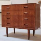Commode à tiroirs du milieu du siècle