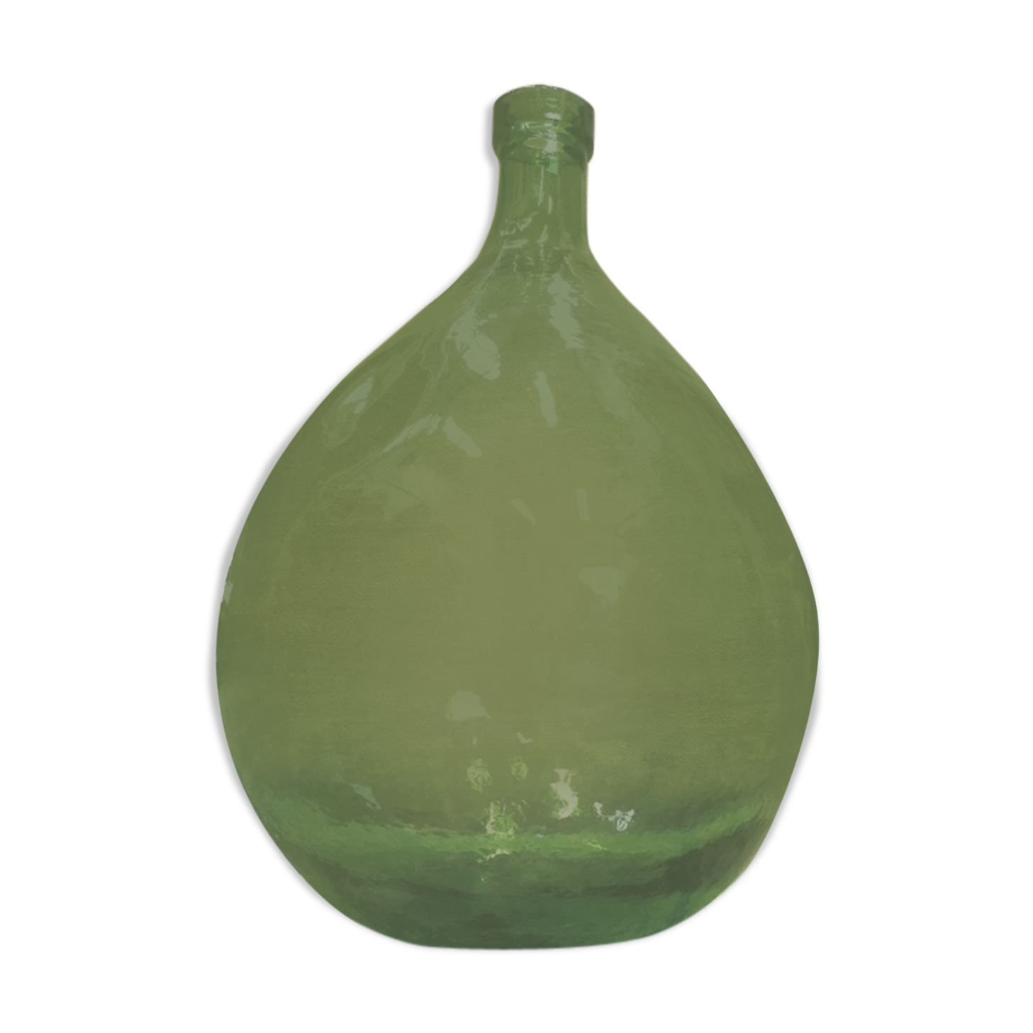 Demijohn green 15 liters