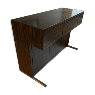 Unique Macassar ebony designer desk