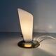 Paire de lampes de bureau du milieu du siècle à tête en plexiglas et base en métal, années 1960, Allemagne
