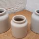 Lot 3 old sandstone pots