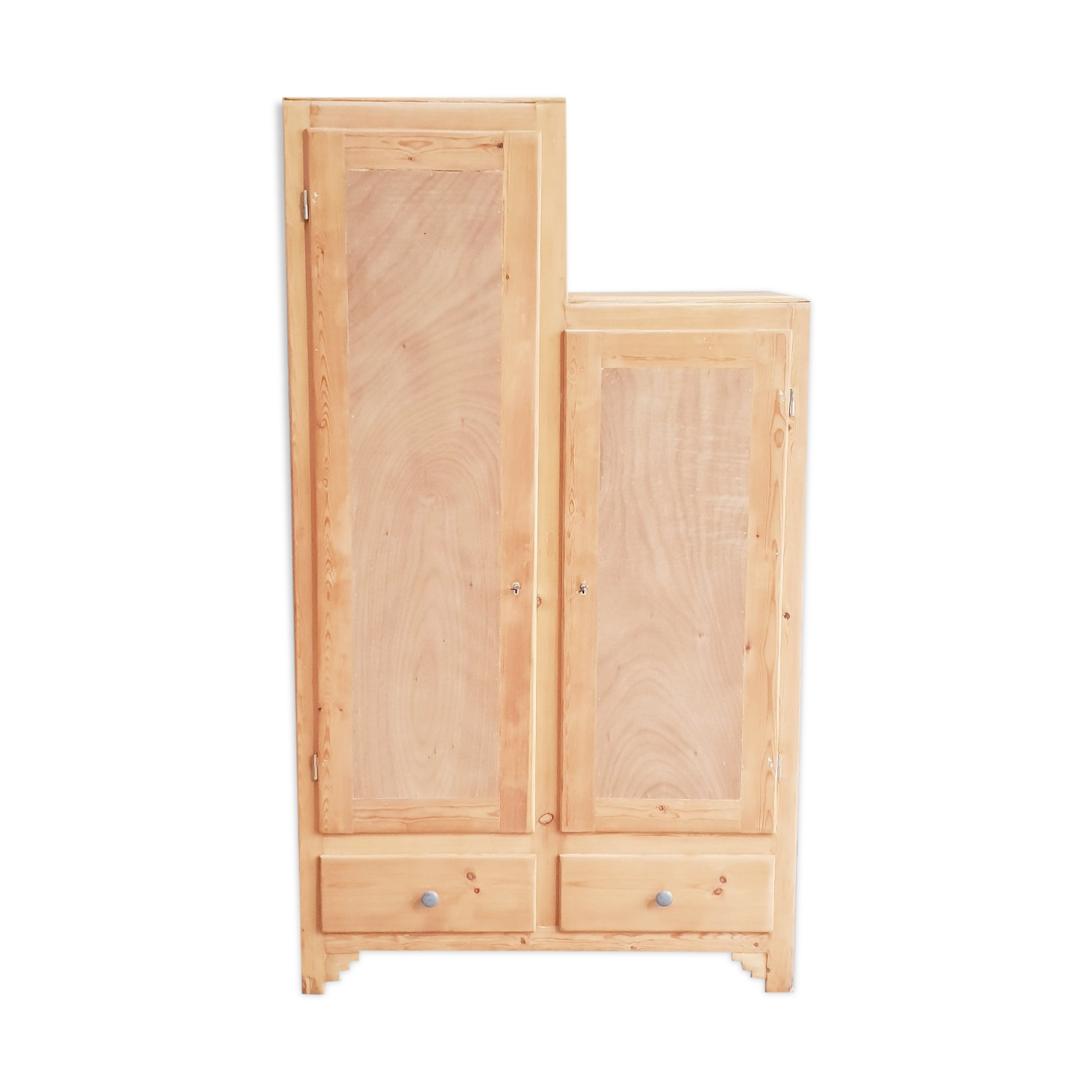 Vintage asymmetrical cabinet