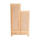 Vintage asymmetrical cabinet