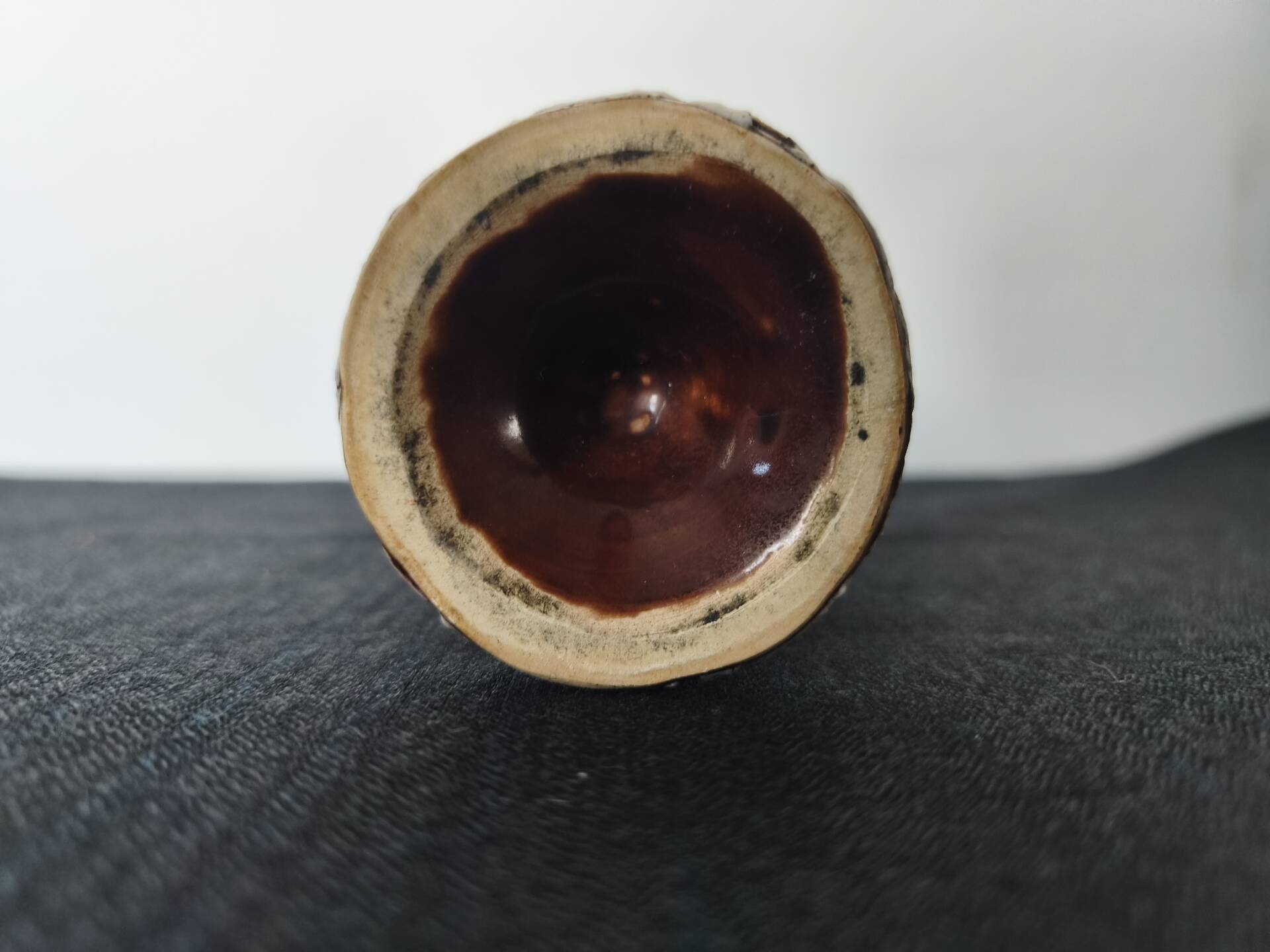 Vase fat lava, années 70