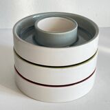 BOUGEOIRS Cracked Ceramic Candle Holder