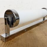 Applique murale Art Déco vintage en verre opale, années 1930