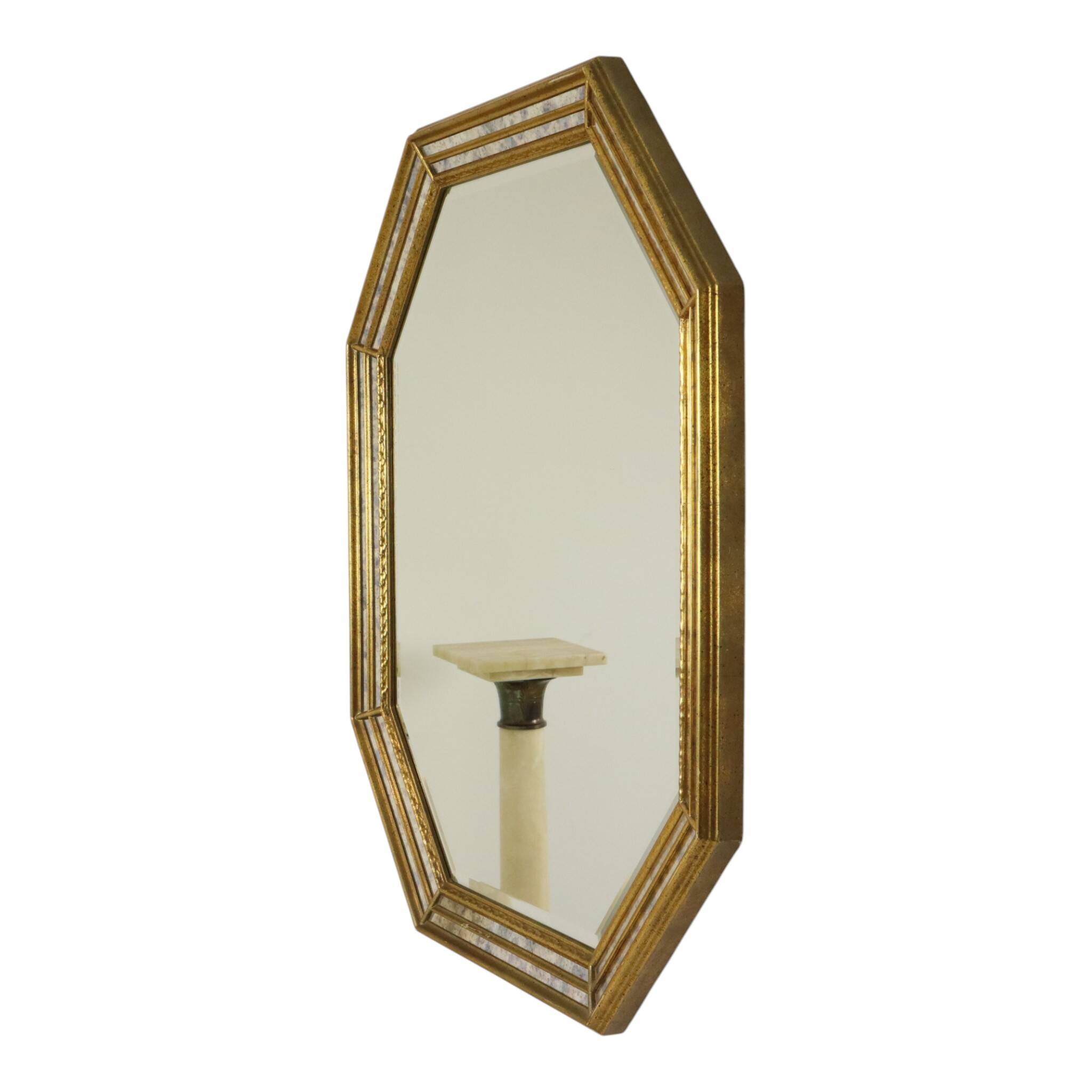 Miroir vénitien biseauté vintage Deknudt
