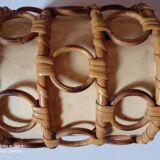 Vintage bamboo sconces