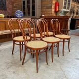 Suite of 6 bistro chairs