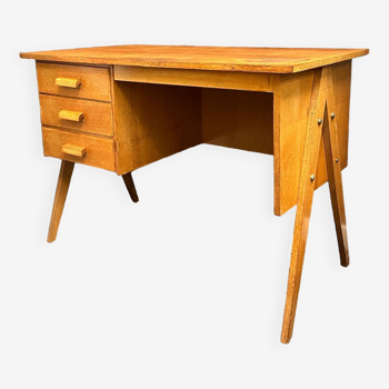 Bureau vintage pieds compas