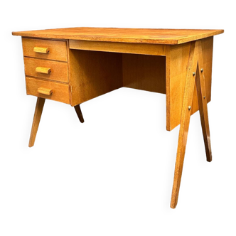 Bureau vintage pieds compas