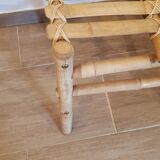 Low Vietnamese bamboo stool