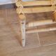 Low Vietnamese bamboo stool