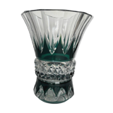 Val saint Lambert cut crystal vase