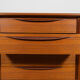 Mid-Century Large Teak Tambour Door Sideboard, Denmark, 1960s