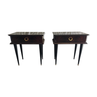 Pair of bedsides 1950