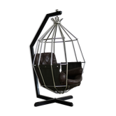 Fauteuil vintage Ib Arberg Parrot Cage