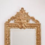 19th century bronze wall mirror