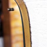 Mirror free form years 50/60 - 31x94cm