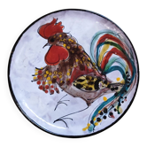 Rare Plate Rooster Le Brescon