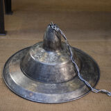 Pendant lamps in galvanized metal 1960