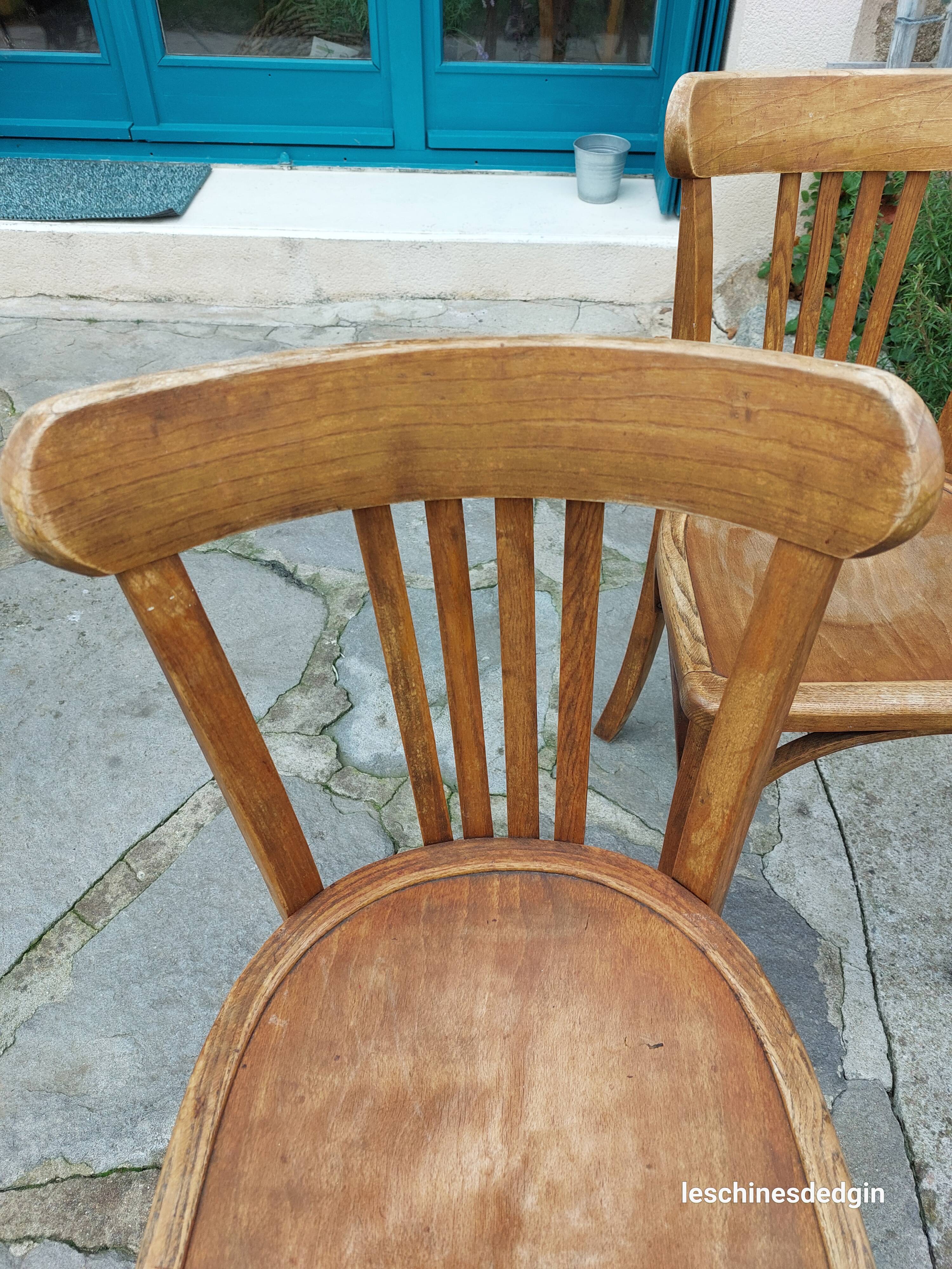 6 Luterma bistro chairs
