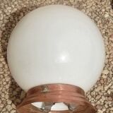 Ceiling lamp white opaline ball