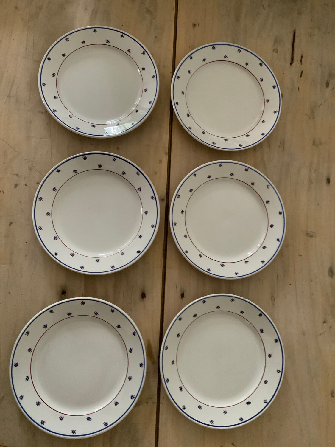 Assiettes Selency X Monoprix Croisé Laroche