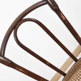 Ancienne chaise de bistrot en cannage