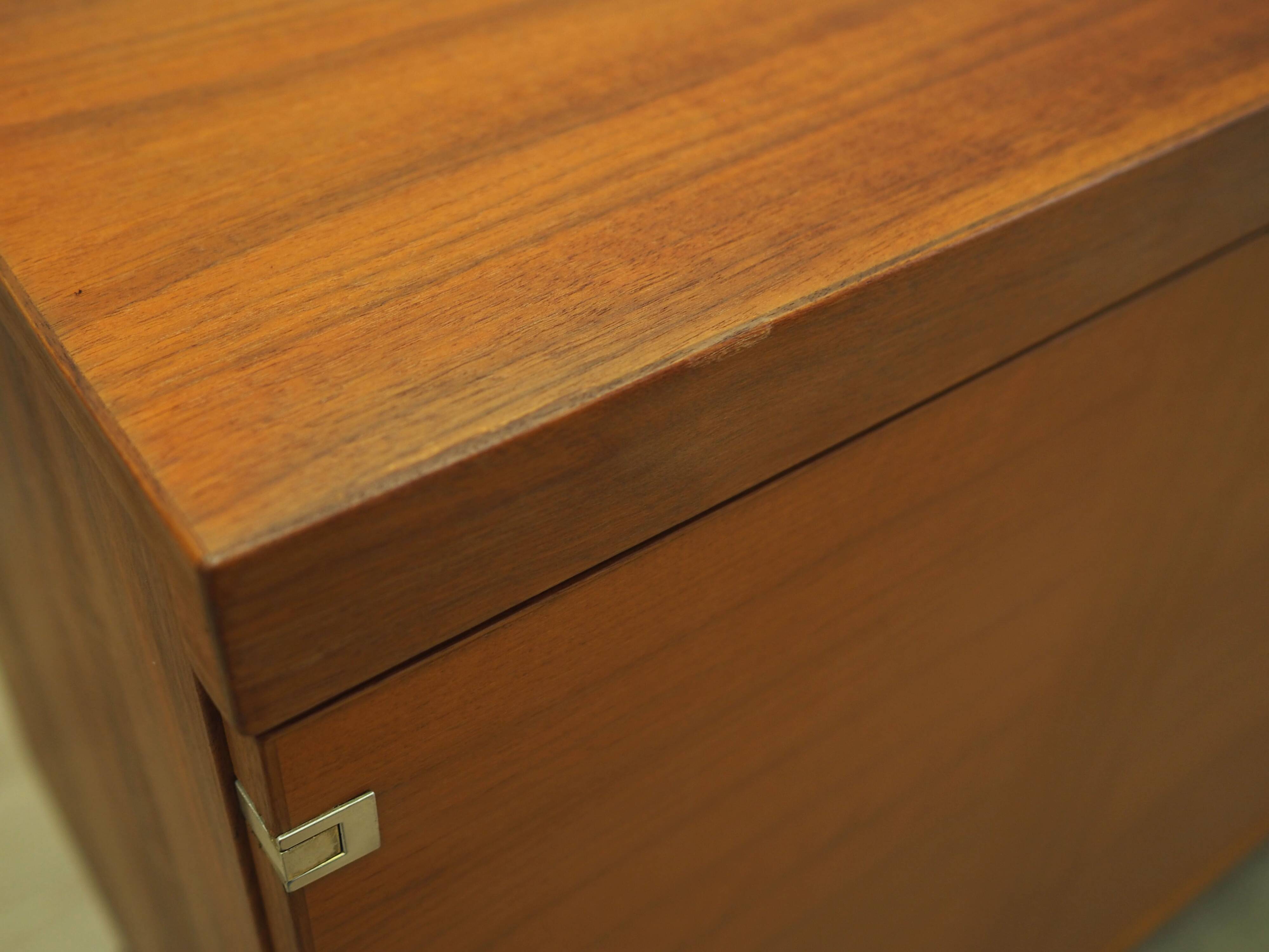 Teak cabinet, Danish design, 1980s, production: Denmark