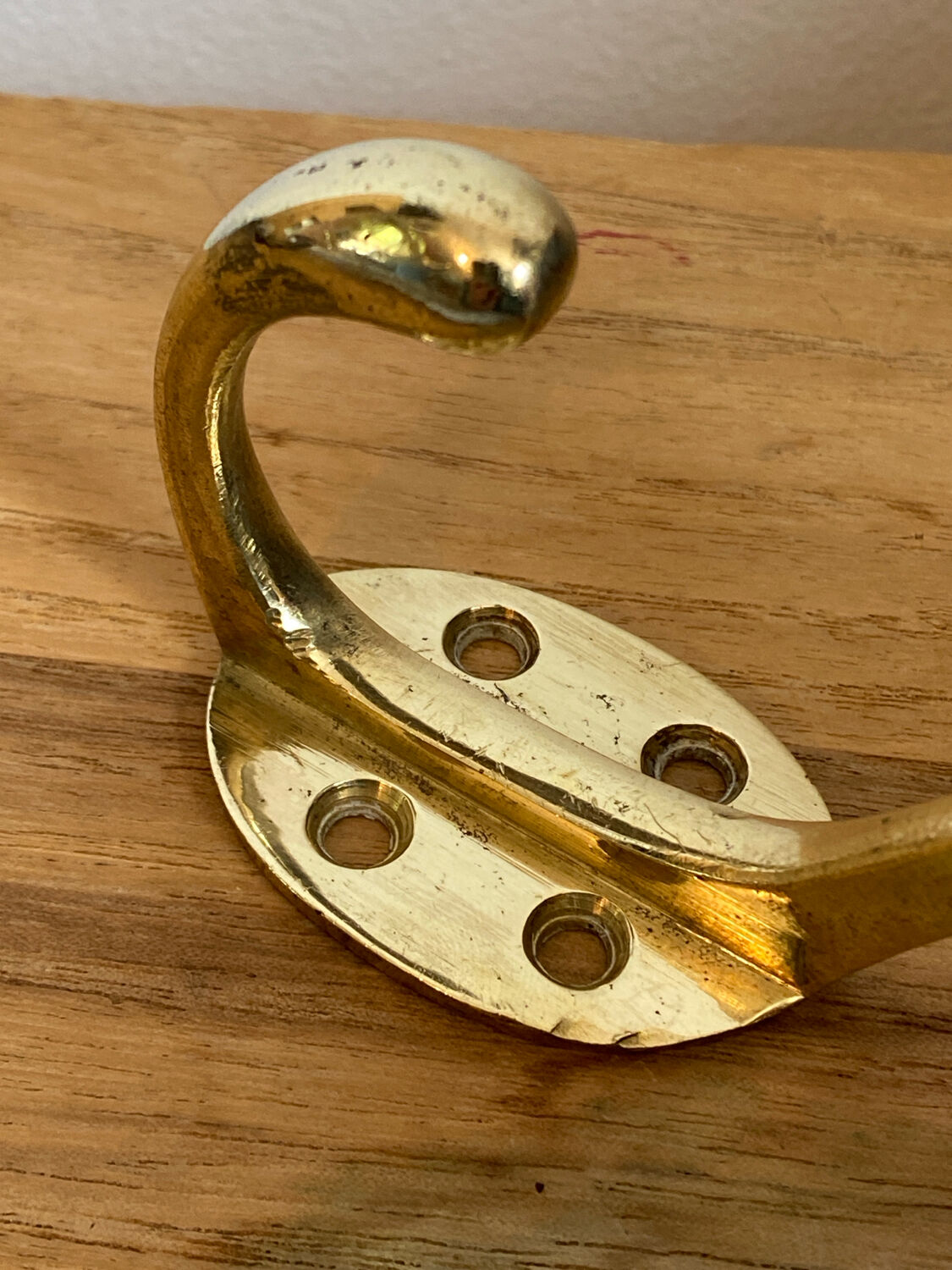 Brass hook