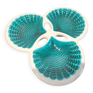 Plat à apéritif 3 coquillages